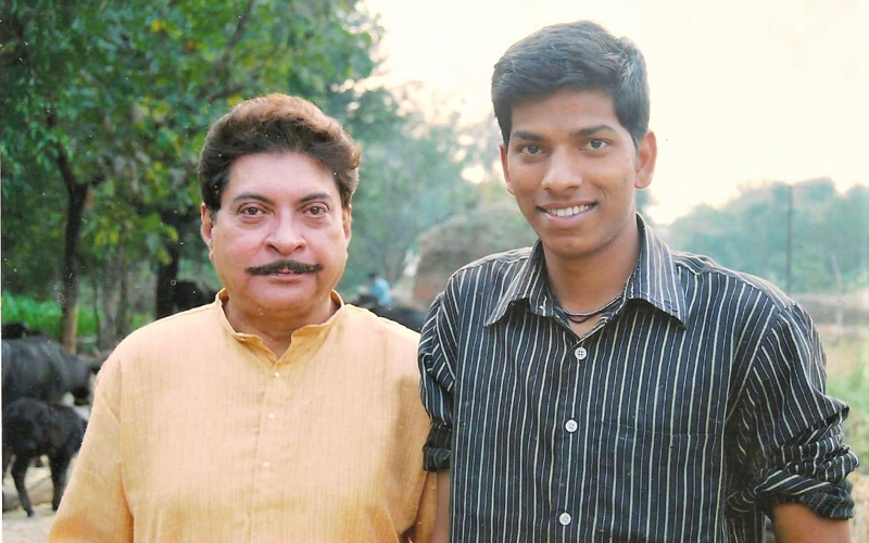 Young Director Ramesh Choudhary With Kuldeep Pawar